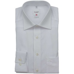 OLYMP Comfort Fit New Kent košeľa biela, skrátený/predĺžený rukáv