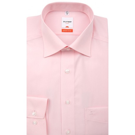 Košeľa Olymp Luxor Modern Fit (Slim Line) Ružová
