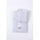 Košela Olymp Luxor Modern Fit Non - iron, biela kockovaná, 100% bavlna